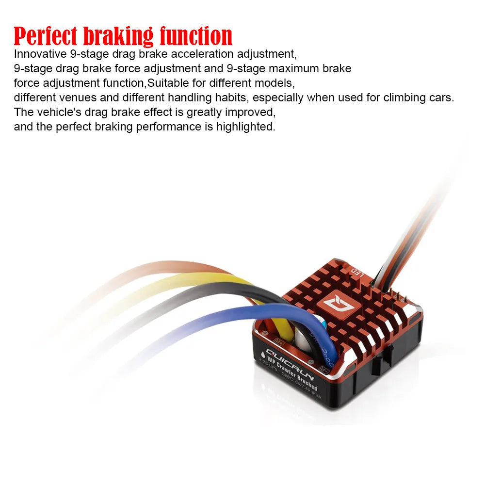 the vehicle's drag brake effect is greatly improved, and the perfect braking performance is highlighted