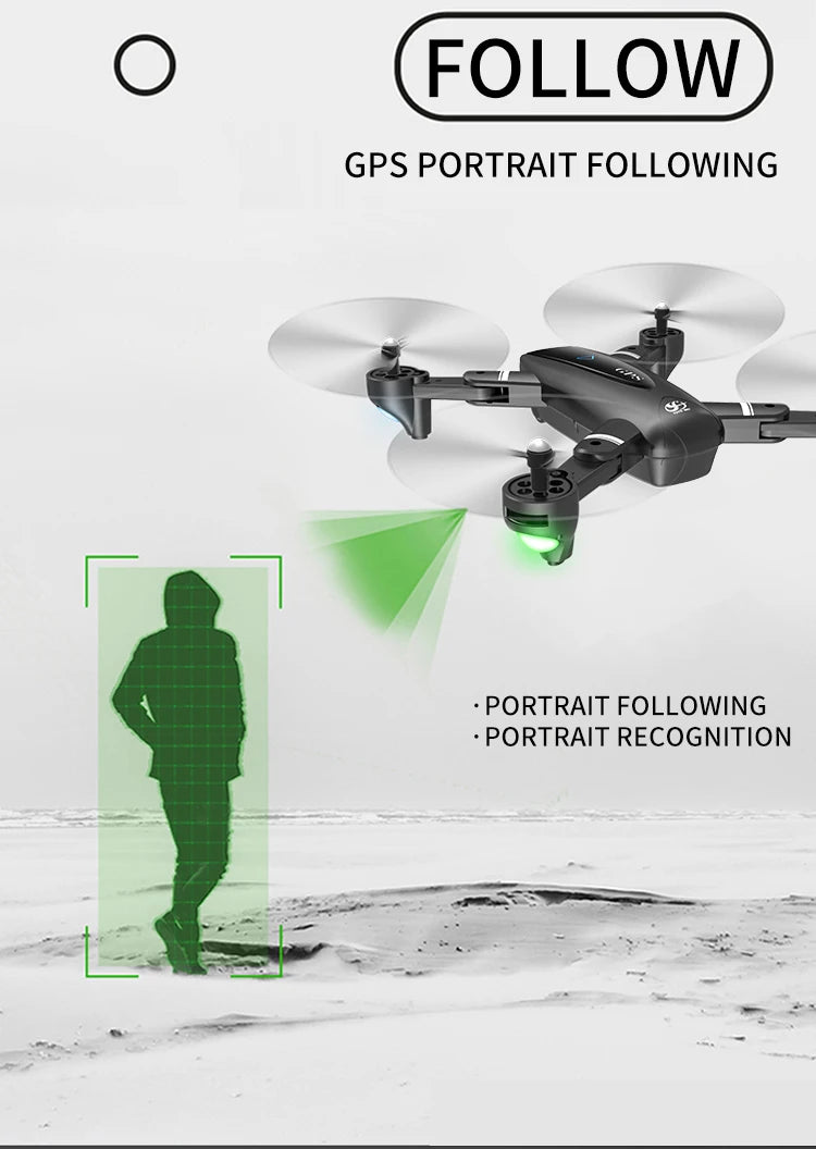 S167 Drone, 0 FOLLOW GPS PORTRAIT RECOGNITION . 0