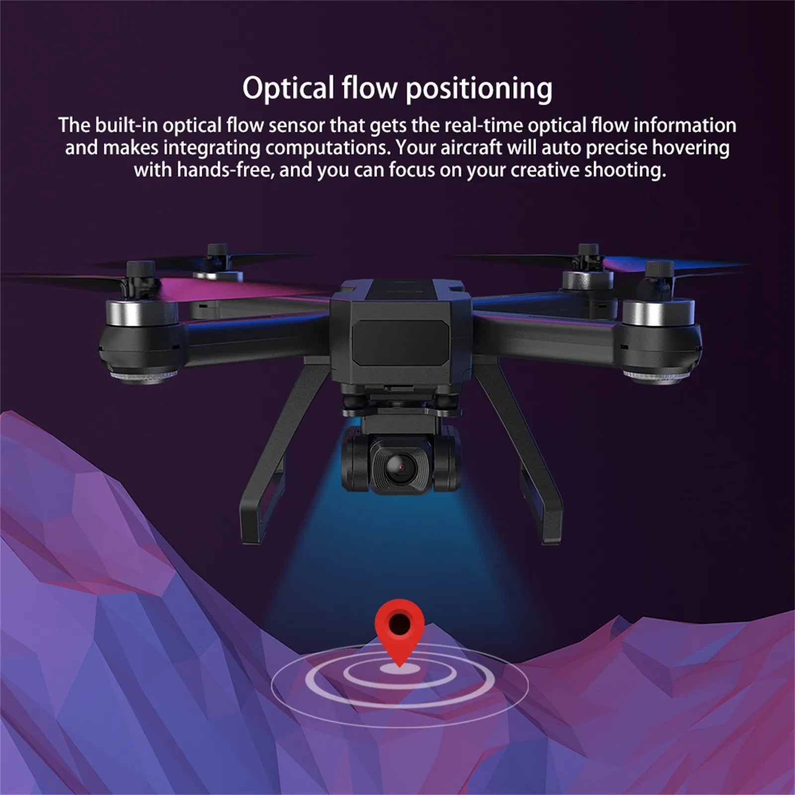 Mjx Bugs 20 Drone, your aircraft will auto precise hovering with hands-free, and you can focus on your creative