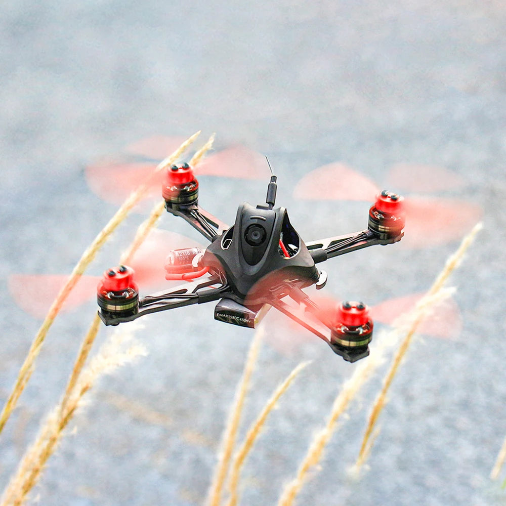 EMAX Nanohawk X, 100*100*35mm make it highly maneuverable and suitable for both indoor and outdoor flight
