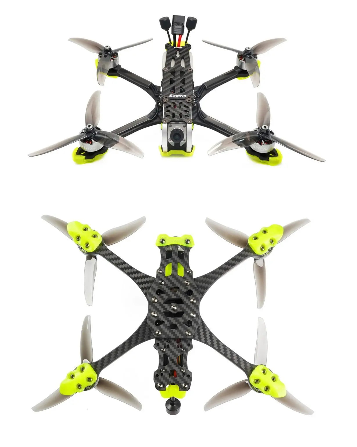 GEPRC MARK5 FPV Drone, GEPRC's MARK5 Analog Quadcopter weighs 386.0g (