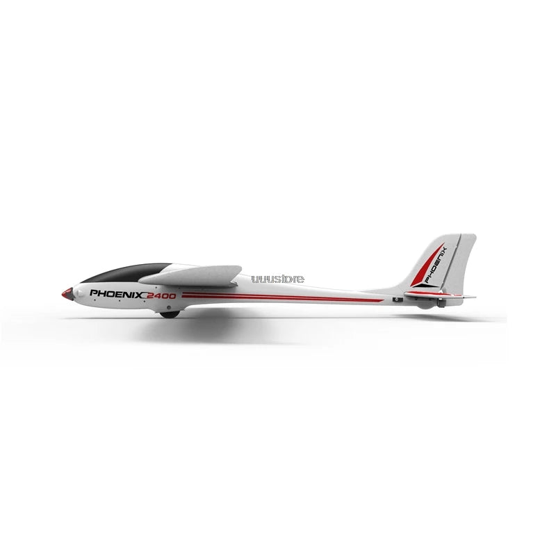Volantex Phoenix 2400 Fixed Wing Aircraft , 1Click&plug Easy Wing Mounting 2Durable Plastic Fuselage 3