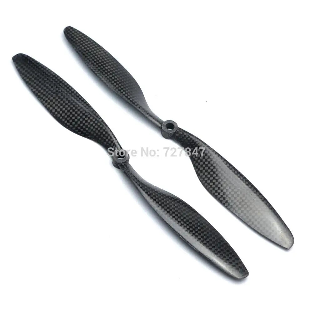 1045 Propeller, readytosky 2Pairs 10x4.5 3K carbon fiber propeller 1045 prop