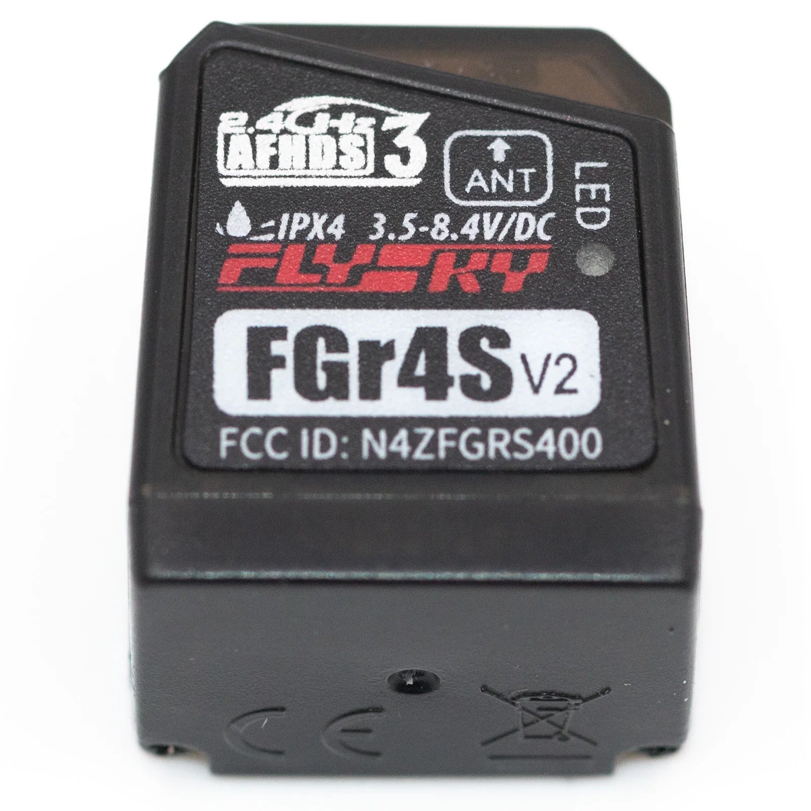 Flysky FGR4S V2 Receiver, EIPX4 3.5-8.4V/DC ZLSRT FGr4S