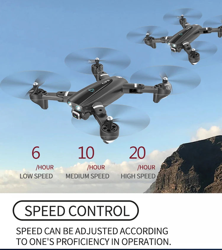 S167 Drone - 2020 New GPS Drone With 4K HD Camera 5G WIFI FPV RC Foldable Quadcopter Drone Flying Gesture Photos Video Helicopter Toy Professional Camera Drone 41 S167 Drone - 2020 New GPS