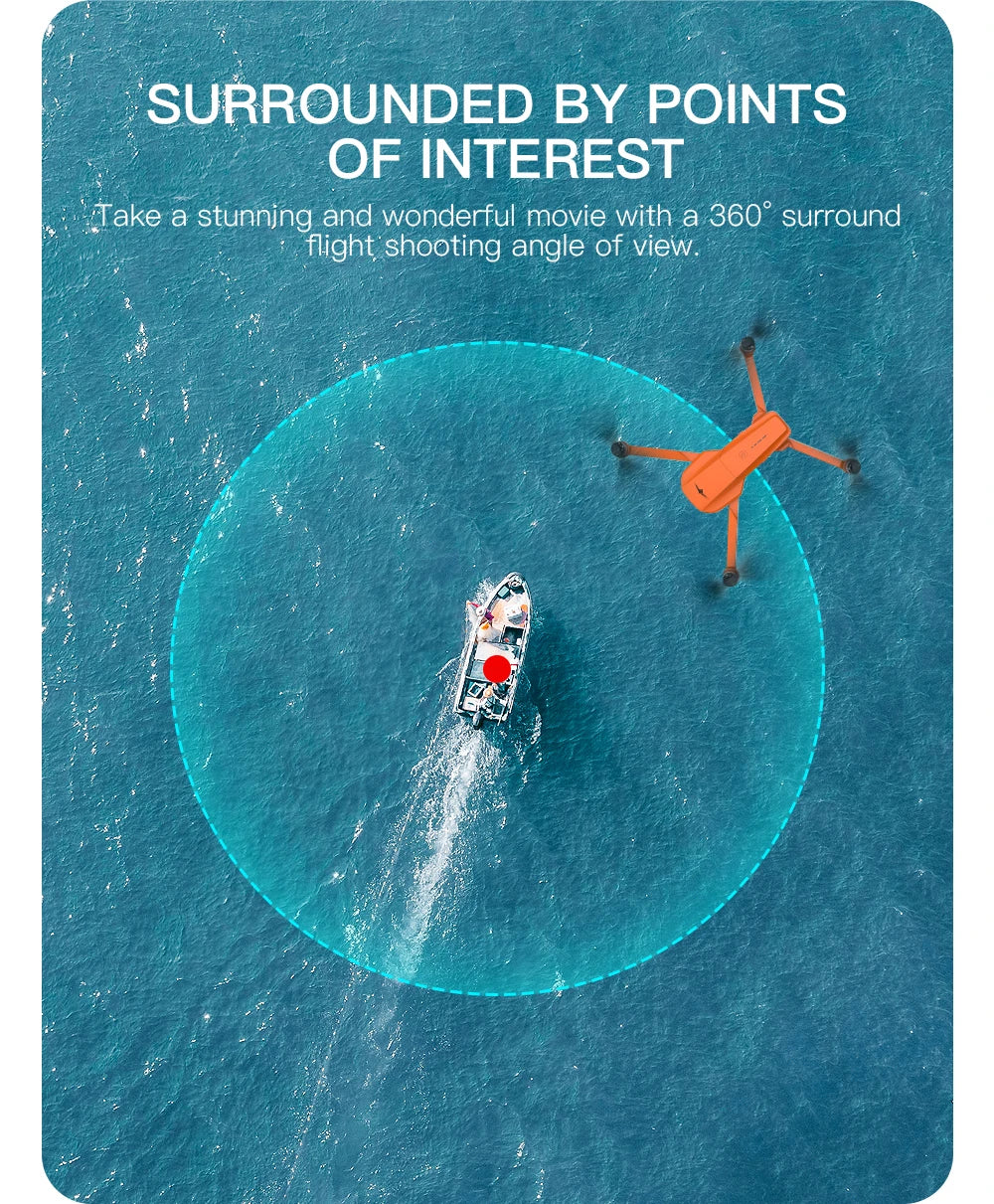 2023 New GPS Drone 4k Profesional 8K HD Camera 2-Axis Gimbal Anti-Shake Aerial Photography Brushless Foldable Quadcopter 1.2KM 1200M Professional Camera Drone 37 2023 New GPS Drone, 360 surround flight filming angle of view allows you to take a