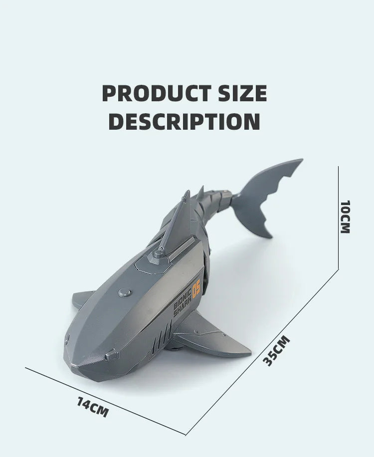 Smart Rc Shark whale Spray Water Toy, PRODUCT SIZE DESCRIPTION 8 W Zf34 !