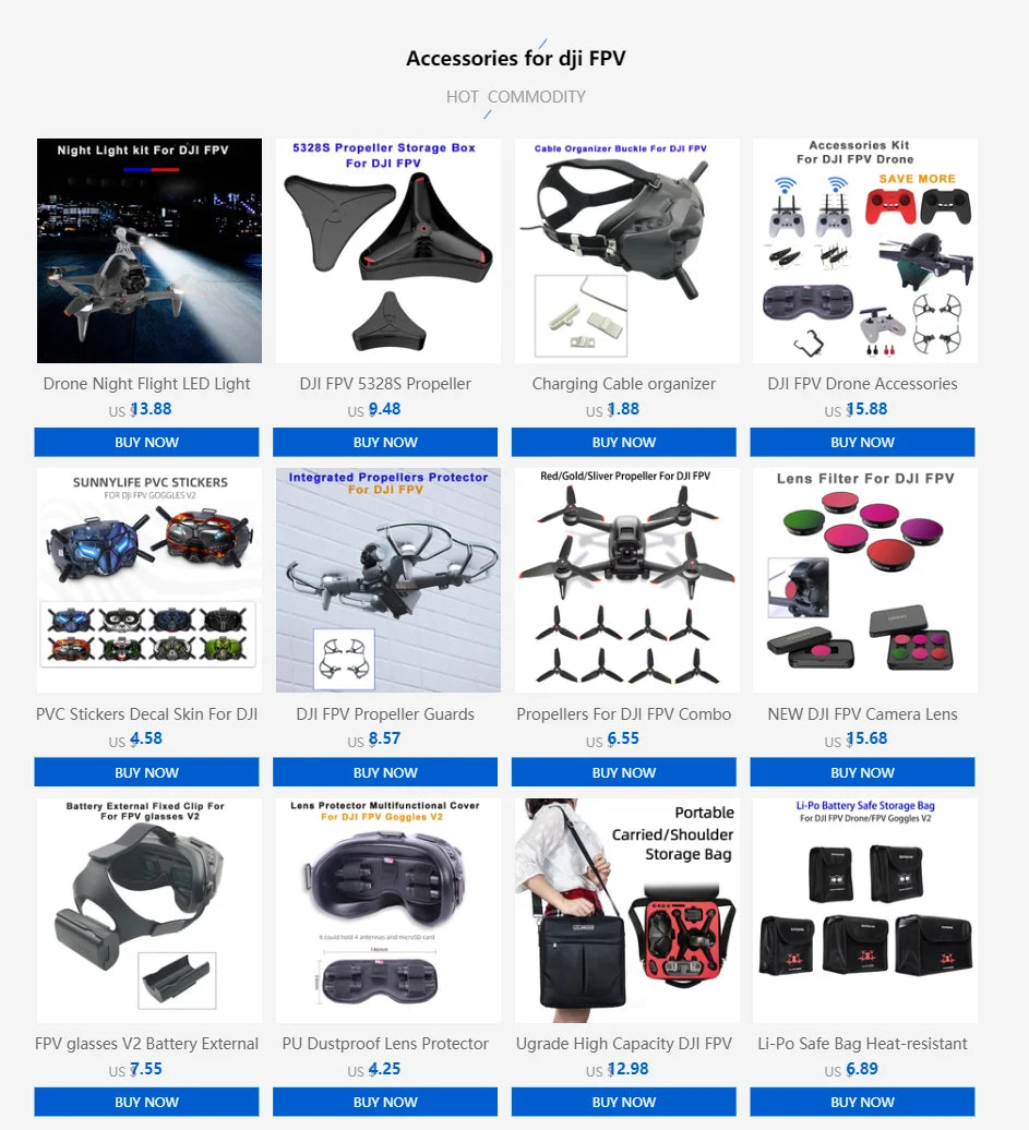 Drone Carrying Case, Accessories for dji FPV DJIAPY Accossoric