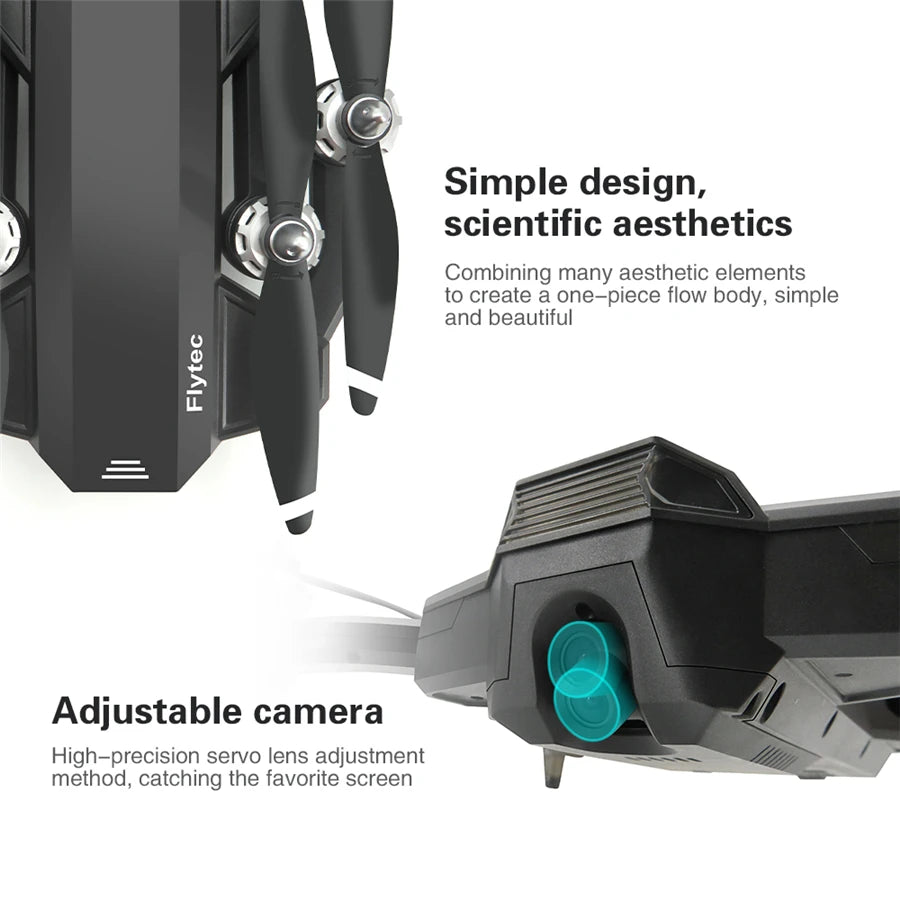 Flytec T15 Drone, simple design, scientific aesthetics Create a one-piece flow body, simple and beautiful 2