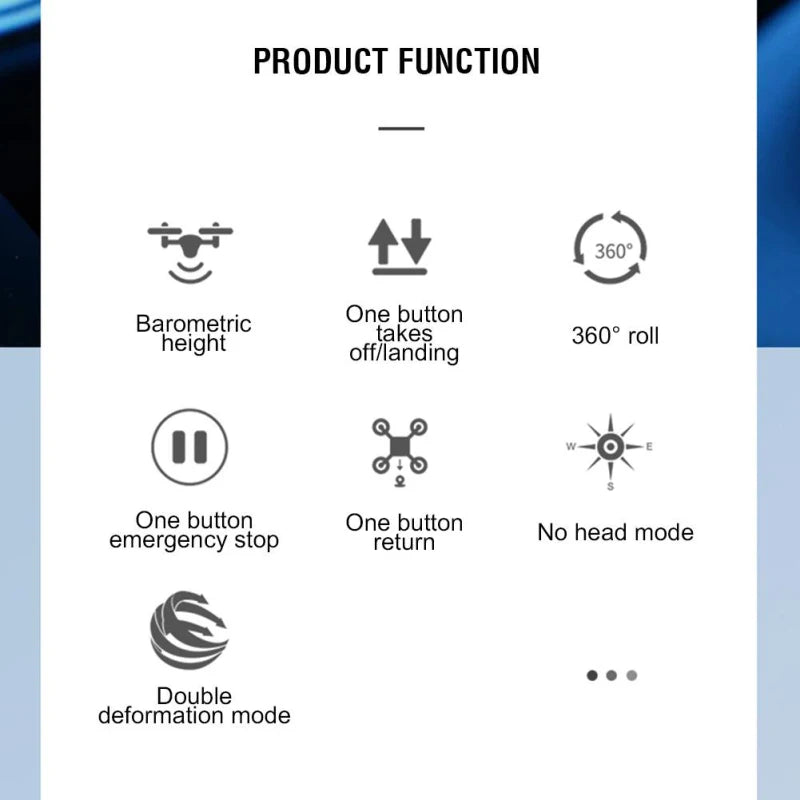 PRODUCT FUNCTION 360" Barometric One button height takes 3608 roll off