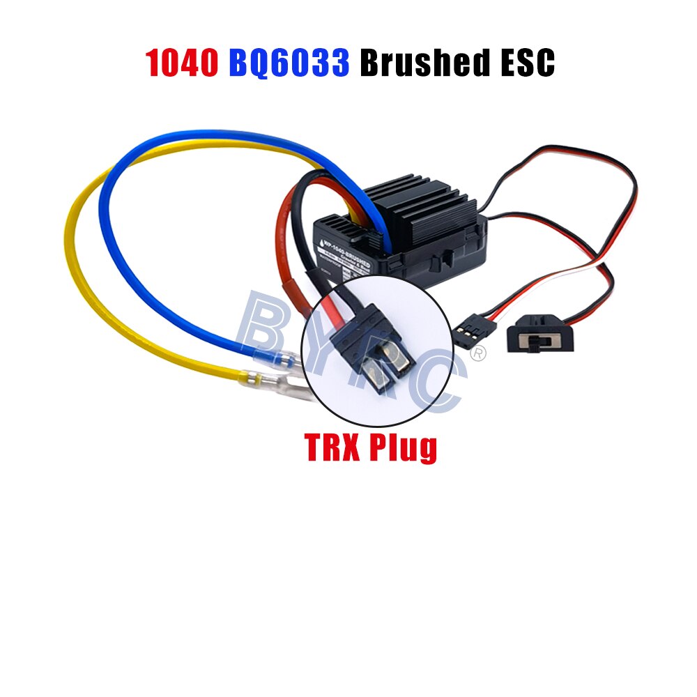 1040 BQ6033 Brushed ESC B TRX