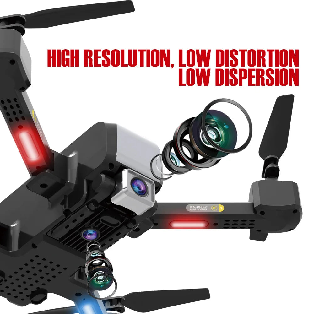 HJ96 Drone - HD 1080P 4K Dual Camera Switching Wifi FPV Drones Altitude Hold Quadcopter Toys For Beginner 38 HJ96 Drone, @ow DISPERSION Wtta: HIGH RESOLUTION,