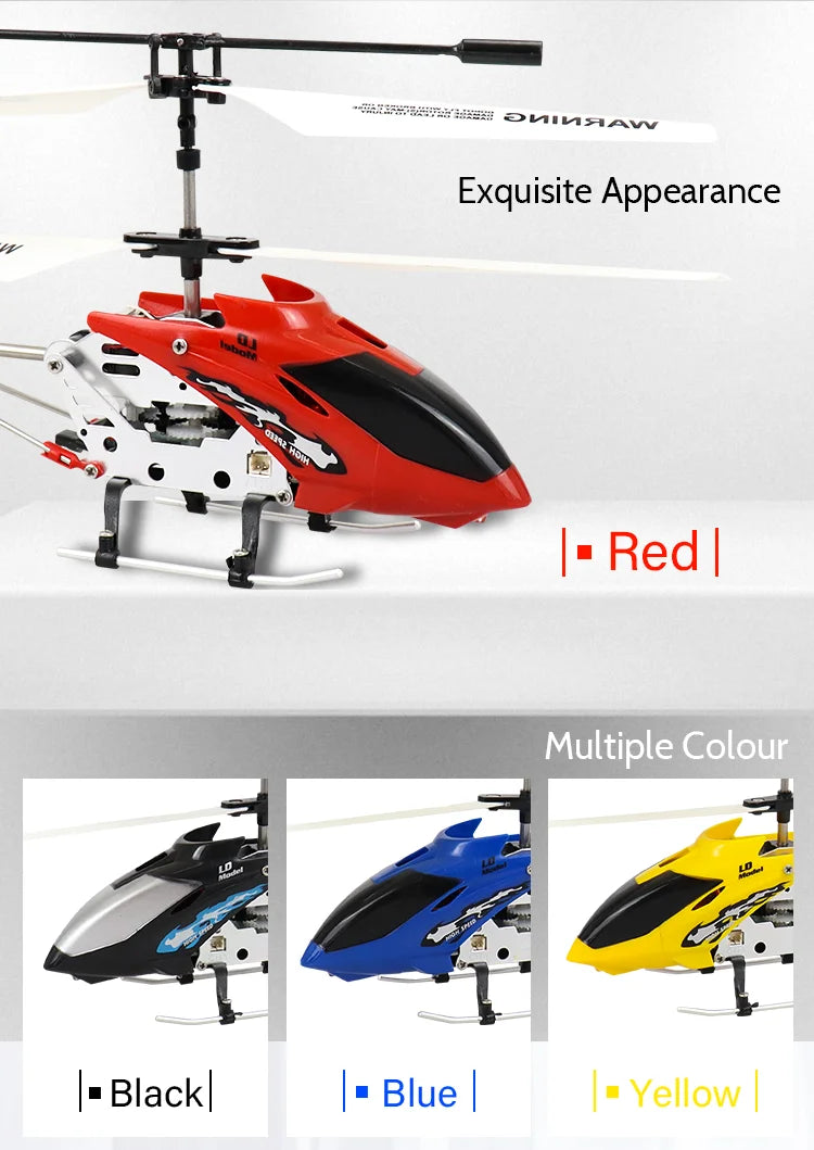 LD-Model Rc Helicopter, 04 JAIAA Exquisite Appearance Red | Multiple Colour Black| Blue Tw