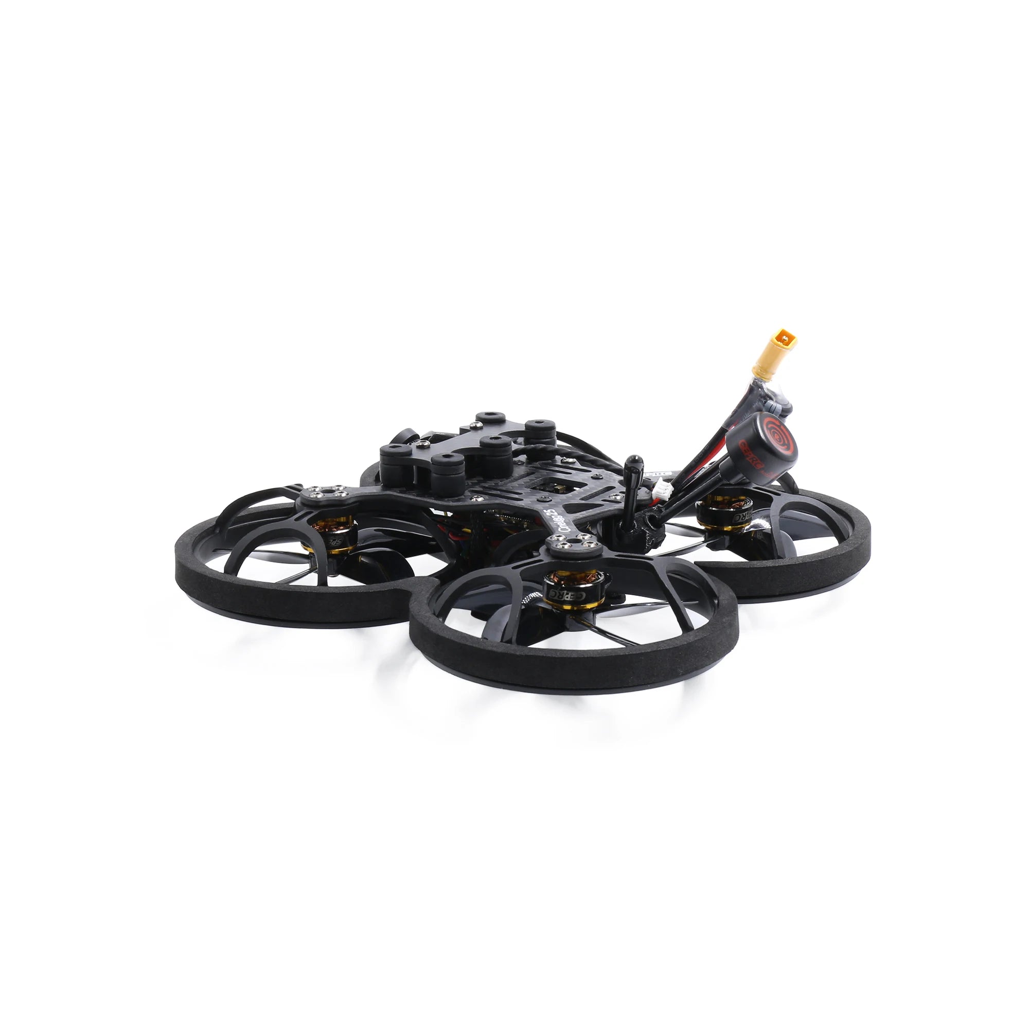 GEPRC CineLog25 Analog CineWhoop Drone, redesigned the shock absorption structure of the camera mount and GoPro Lite .