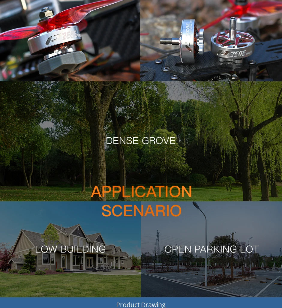 T-MOTOR, DENSE GROVE APPLICATION SCENARIO LOW BUILD