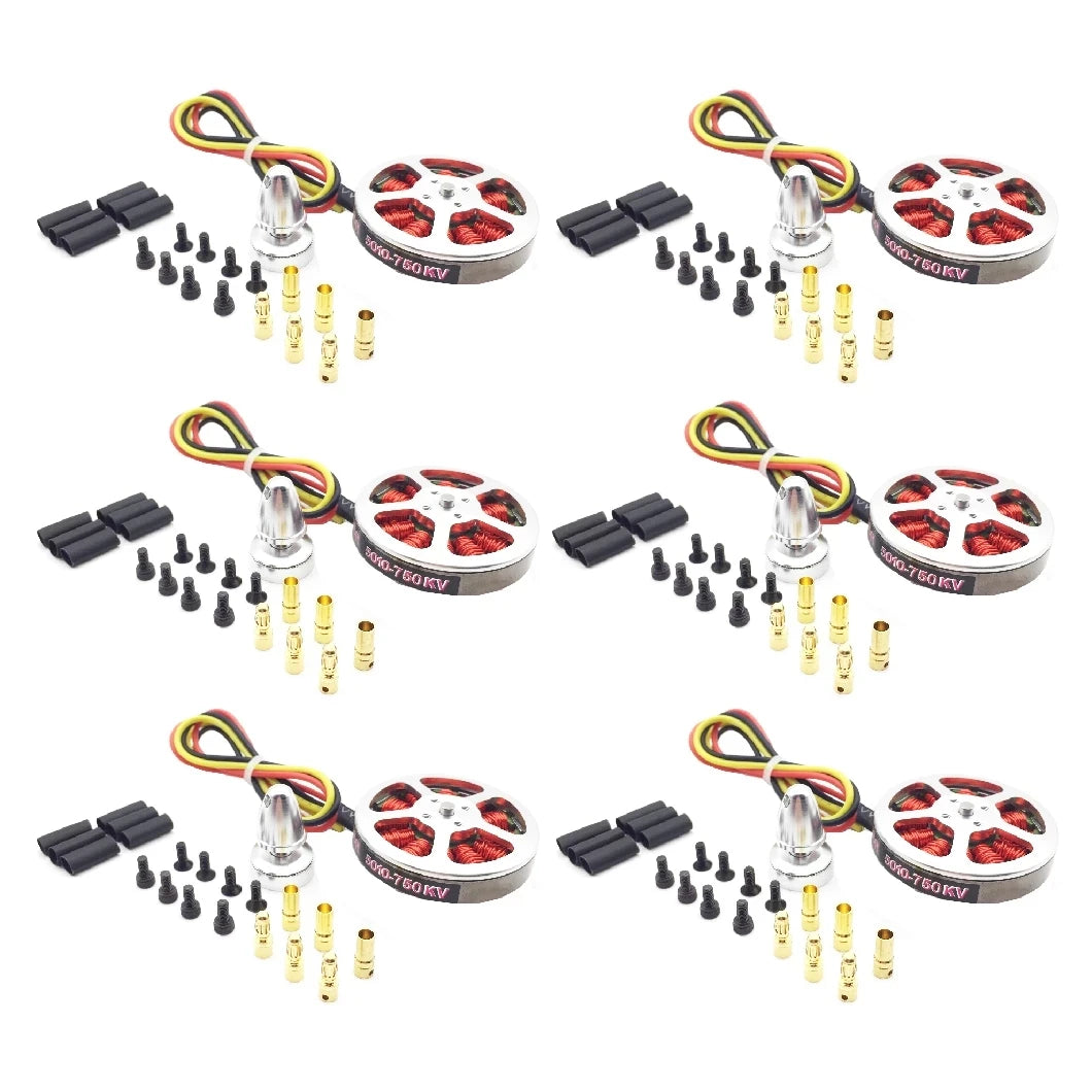 6Pcs 5010 360KV / 750kv High Torque Brushless Motors + 6Pcs Readytosky 30A OPTO 2-4S ESC for ZD550 ZD680 ZD850 Quadcopter Frame 11 Readytosky 30A OPTO