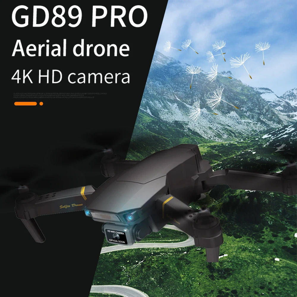 GD89 PRO Drone - with 4K Camera Optical Flow Mode Dual Camera Flight Sensor Headless 3D Flip RC Quadcopter 8 GD89 PRO Drone, the carrying bag makes it convenient to carry around