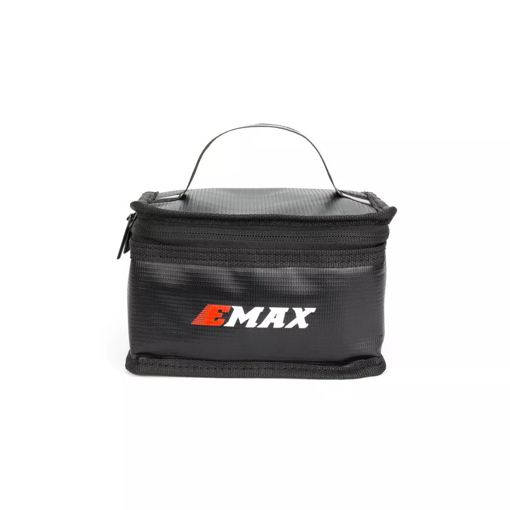 Emax Fireproof Waterproof Lipo Battery Safety Bag - 155*115*90mm(Black )/200*150*150mm(Grey) For RC Plane Drone Handbag