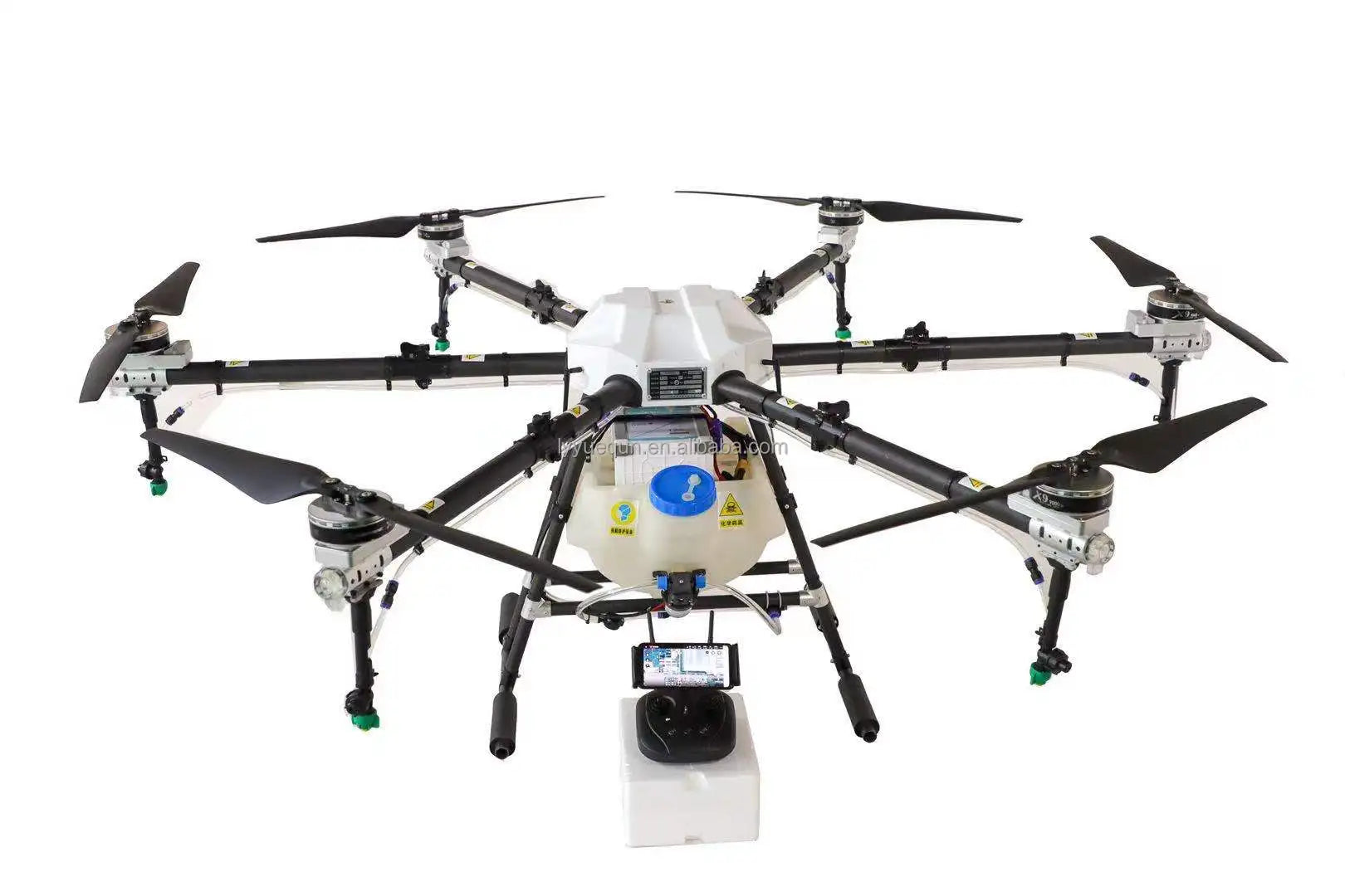 YUEQUN 3WWDZ-30A 30L Agriculture Drone - 30L DRONE SPRAYER BIG CAPACITY AGRICULTURAL UAV SPRAYER PLANT PROTECTION DRONE SPRAYER 8 YUEQUN 3WWDZ-30A 30L Agriculture Drone, 4.A full-scale continuous level gauge displays the true liquid level