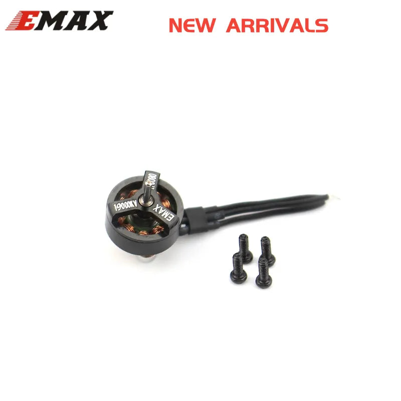 EMAX Nanohawk Spare Parts - 0802 19000kv Brushless Motor for FPV Racing Drone RC Plane