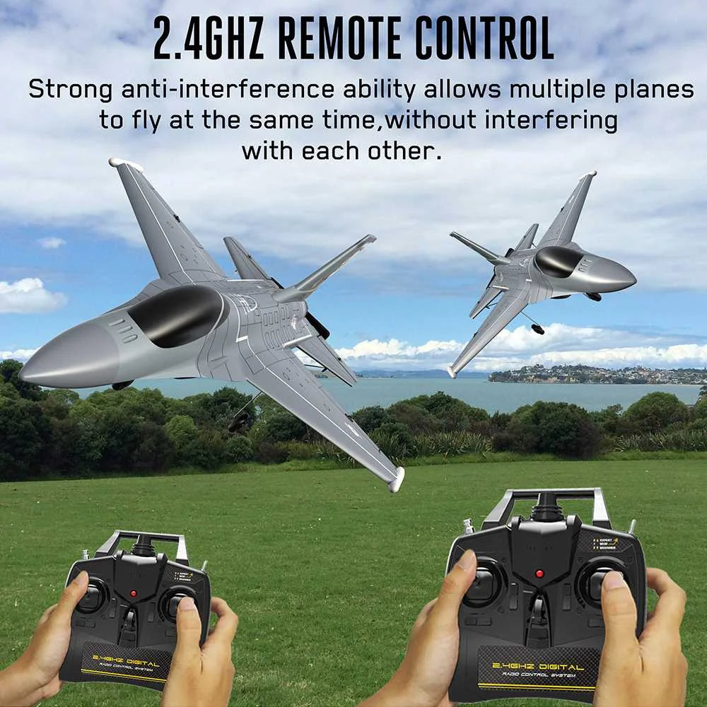 F16 Falcon RC Airplane, 2.46hZ REMOTE CONTROL Strong anti-interference ability allows multiple plane
