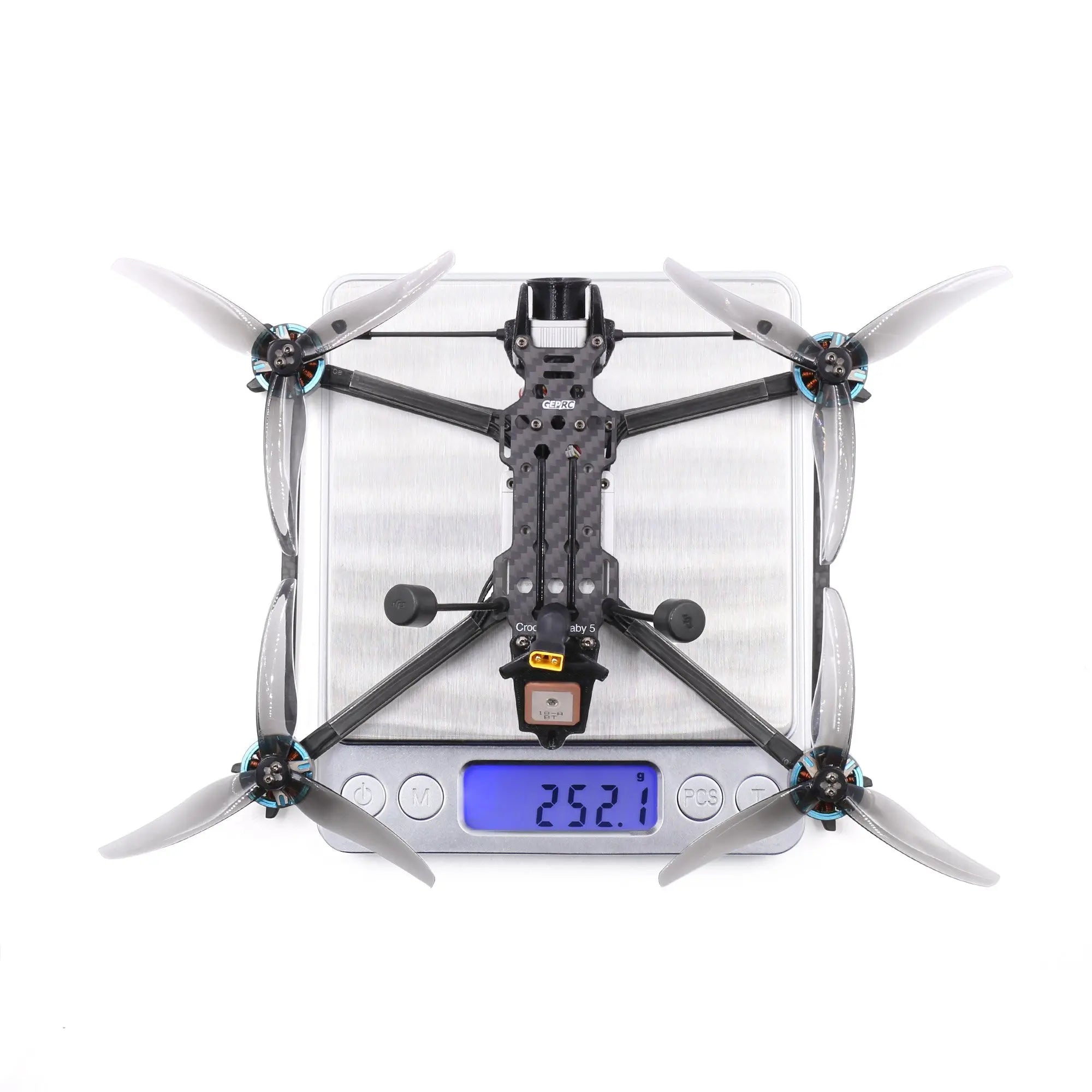 GEPRC Crocodile5 Baby FPV Drone - LR HD LongRange FPV 4S 5 Inch DJI Air Unit Digital System For RC FPV Quadcopter LongRange Freestyle Drone 18 GEPRC Crocodile5 Baby FPV Drone, Crocodile5 Baby LR has been independently designed 3D Print mount for GPS module