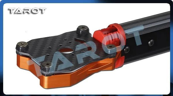 Tarot X8 Drone, the power arm is foldable, which simplifies the preparation .