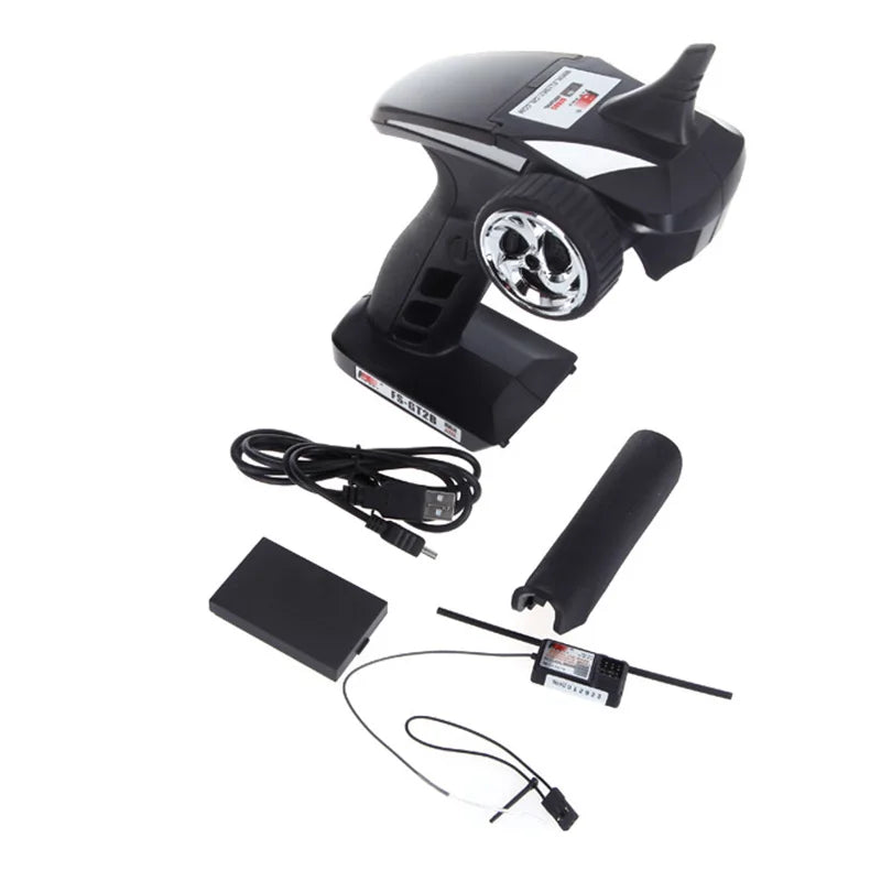 FLYSKY FS-GT2B GT2B 2.4G 3CH Radio Transmitter with GR3E Receiver 3.7V Battery for RC Vehicles Car Boat Tank Toys RC Parts 9 Very low power consumption, and stable performance