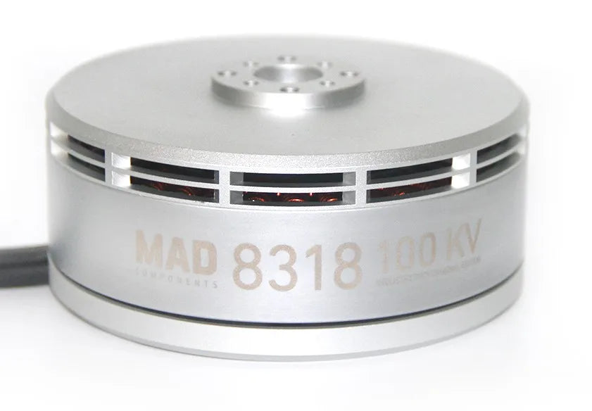 MAD 8318 IPE Agriculture Drone Motor, Agriculture drone motor by MAD COMPONENTS with specifications for heavy lift and increased flight time.