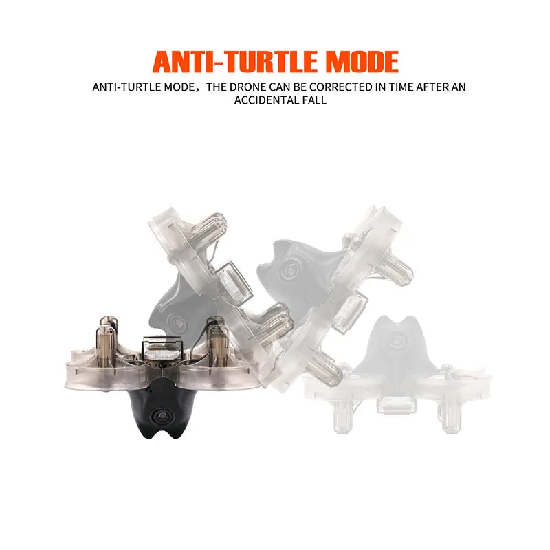 TCMMRC Runcam FPV drone - Multi-speed control RTF 38mm Propeller 5.8G 25mW VTX FPV Racing Drone 8620 brush motor drones 15 TCMMRC Runcam FPV drone, ANTI-TURTLE MODE, THE DRONE CAN BE COR