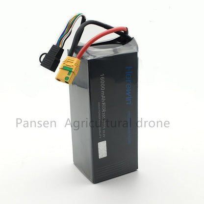 Herewin 16000mah 6s 22.2v 20C Lipo Battery - Agriculture drone battery Can be Used Continuously Long life will not burst
