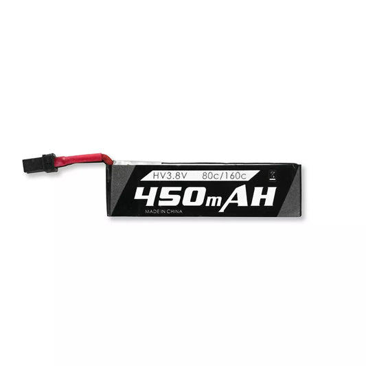 EMAX 450mAh 1S LiPo Battery, HV3.8V 8Oc/160c 450mAH MaDeinchin