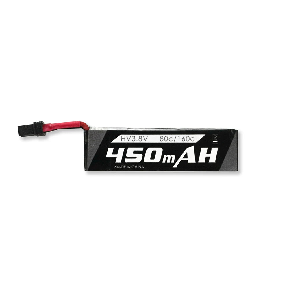 EMAX 450mAh 1S LiPo Battery, HV3.8V 8Oc/160c 450mAH MADEinCHI