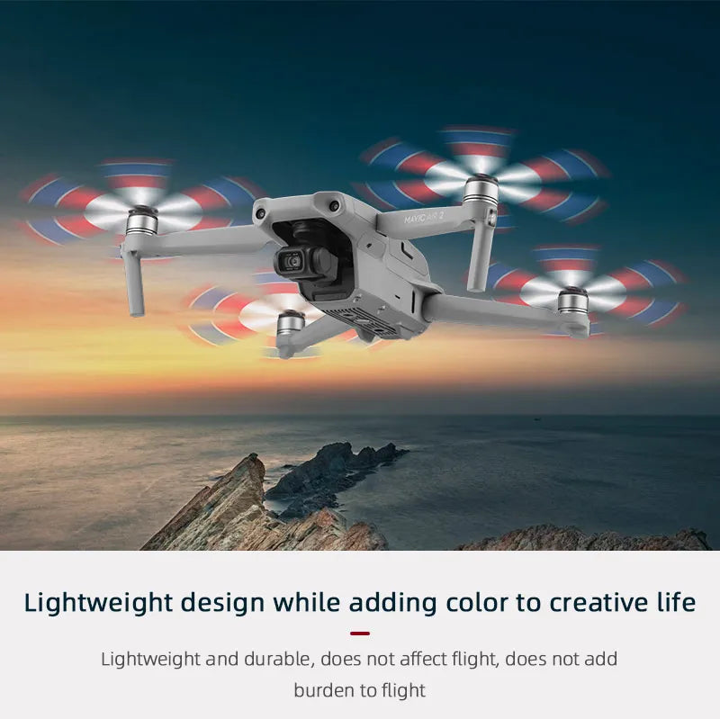 Low Noise 7238 Propeller, I 5 7 Lightweight design while adding color to creative life . does not add burden to