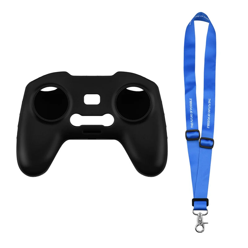 Silicone Cover for DJI FPV Combo/Avata - Remote Controller Protetcive Case Skin Anti-Lost Lanyard for DJI FPV RC Accessories 24 Silicone Cover for DJI FPV Combo/Avata, High-quality safety lanyard, comfortable to wear, firm and durable, and safer to