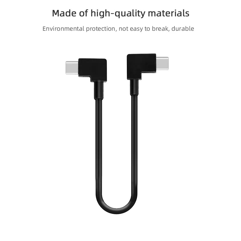5/15pcs 30cm OTG Data Cable for DJI Mavic 3/Air 2/MINI 2/MINI 3 PRO IOS type-C Micro-USB for DJI Mavic Mini 2 Drone Cables 10 Made of high-quality materials Environmental protection, not easy to break,