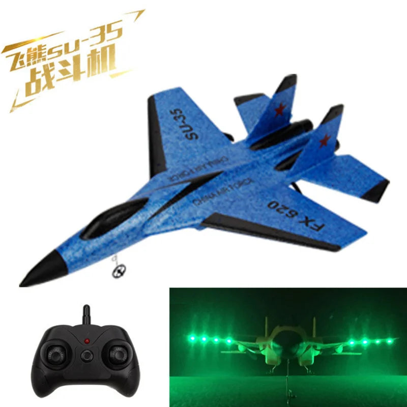 FX-620 SU-35 RC Remote Control Airplane, the fighter SU-35 is a compact and domineering appearance .
