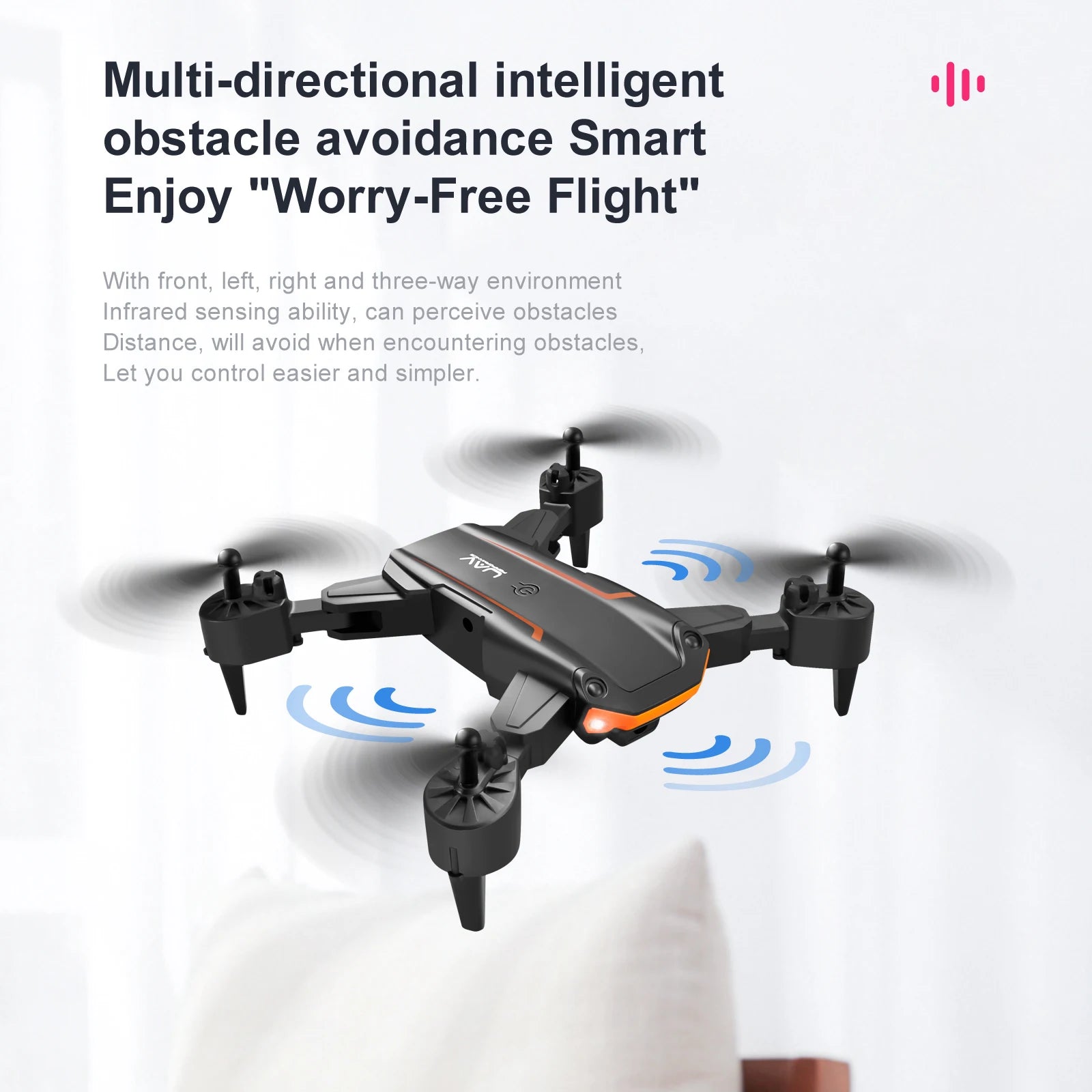 XYRC New KY603 Mini Drone, intelligent obstacle avoidance smart enjoy "worry-free flight"