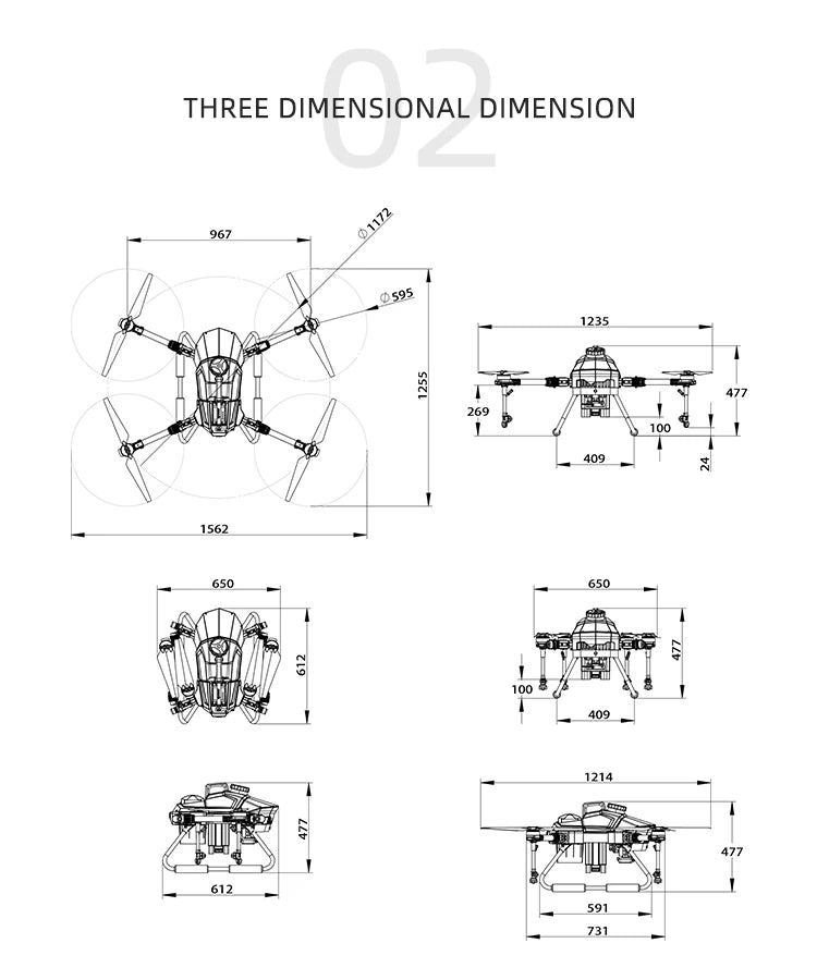 EFT G06 V2 - 4-Axis 6L Agriculture Drone For Spraying, Spreading With Hobbywing X6 Motor, JIYI K3A Pro FC, Skydroid T10, 12S Battery 20 EFT G06 V2, final steps include software setup, calibration, and functional tests to ensure drone operates correctly . drone