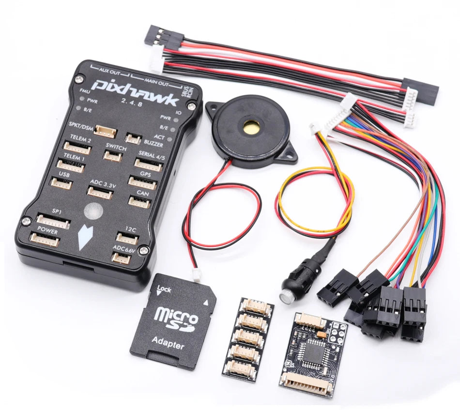 Pixhawk PX4 PIX 2.4.8 32 Bit Flight Controller, if you need White shell, please leave a