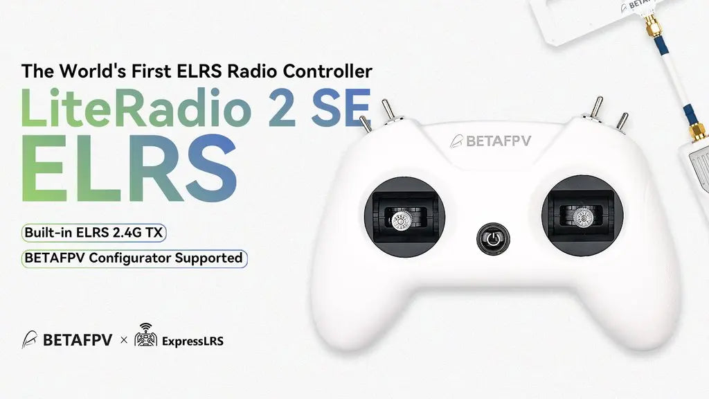 BETAFPV LiteRadio 2 SE Radio Transmitter, The World's First ELRS Radio Controller LiteRadio 2 SE BETAFPV