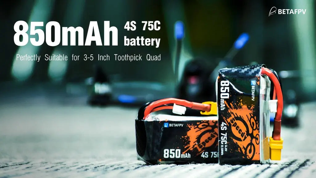 BETAFPV 4S 75C 850mAh bsttesv Perfectly