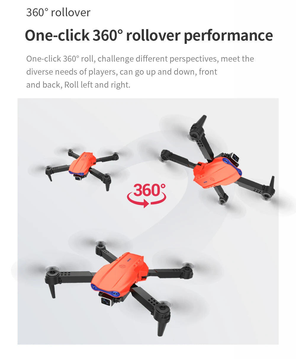 XYRC K3 Mini Drone - 4k HD Wide-Angle Dual Camera WIFI Fpv Air Pressure Altitude Hold Foldable Quadcopter RC Dron Gifts 39 XYRC K3 Mini Drone