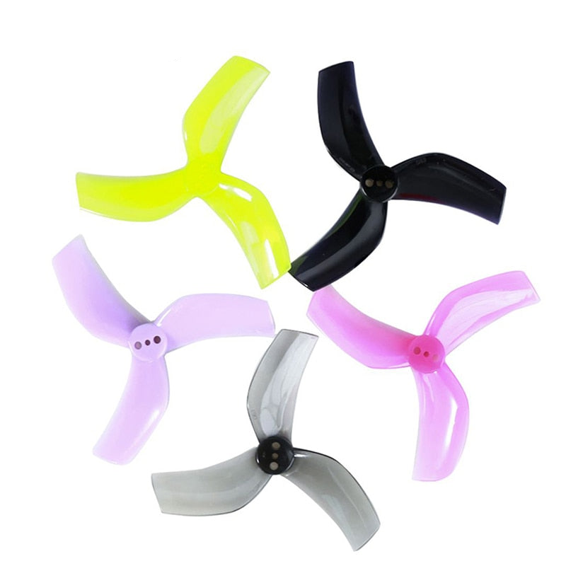 4Pairs 8PCS GEMFAN D63 2.5inch 3-Blade 3 Holes Propeller - CW CCW for 1105-1108 Motor DIY RC FPV Racing Drone