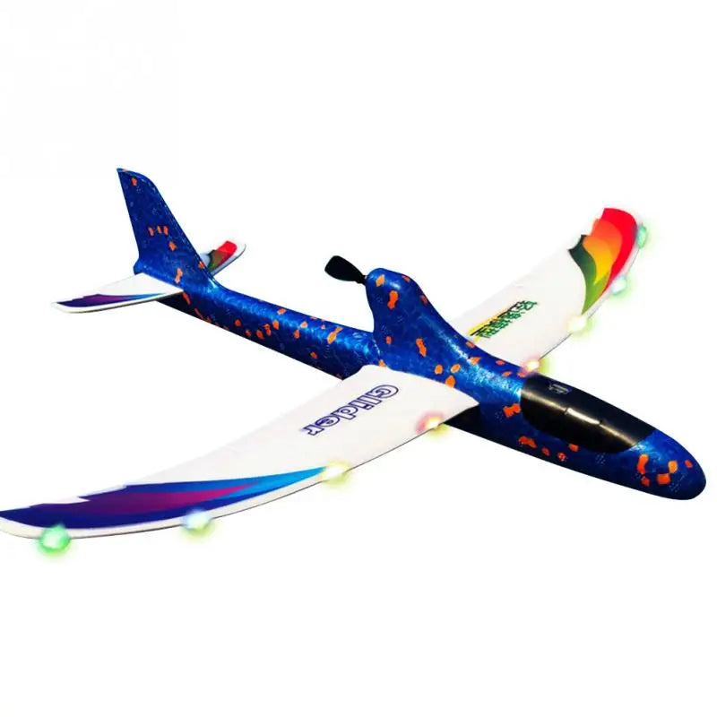 aeProduct.getSubject() Hand Throwing Airplane, DIY Gift Glider RC For Children Kids Educational Toy Capacitor Electric Fo