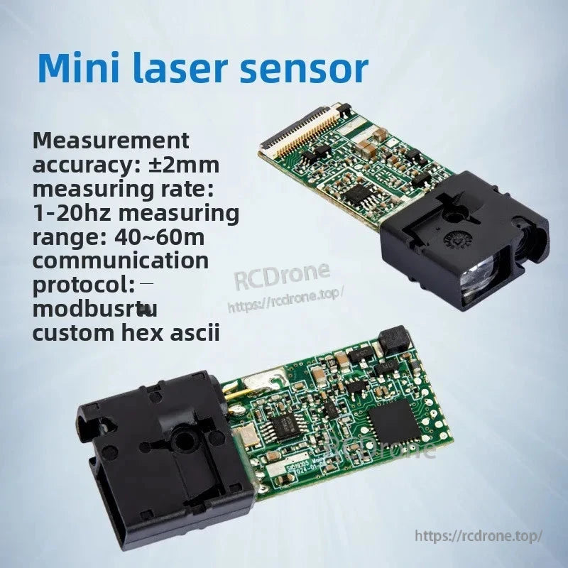 High Precision Laser Distance Measuring Module with measurement accuracy up to #Zmm and digital output.