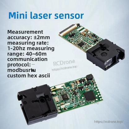High Precision Laser Distance Measuring Module with measurement accuracy up to #Zmm and digital output.