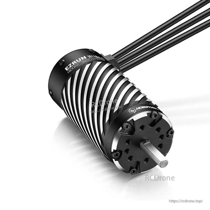 Hobbywing EZRUN MAX 56118SL G2 RC Car Motor, Hobbywing EZRUN 56118SL G2 1650KV sensorless RC car brushless motor with finned can and output shaft