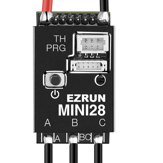 Hobbywing EZRUN Mini28 ESC Sensored Brushless Electronic Speed Controller for 1/28 & 1/27 RC Cars