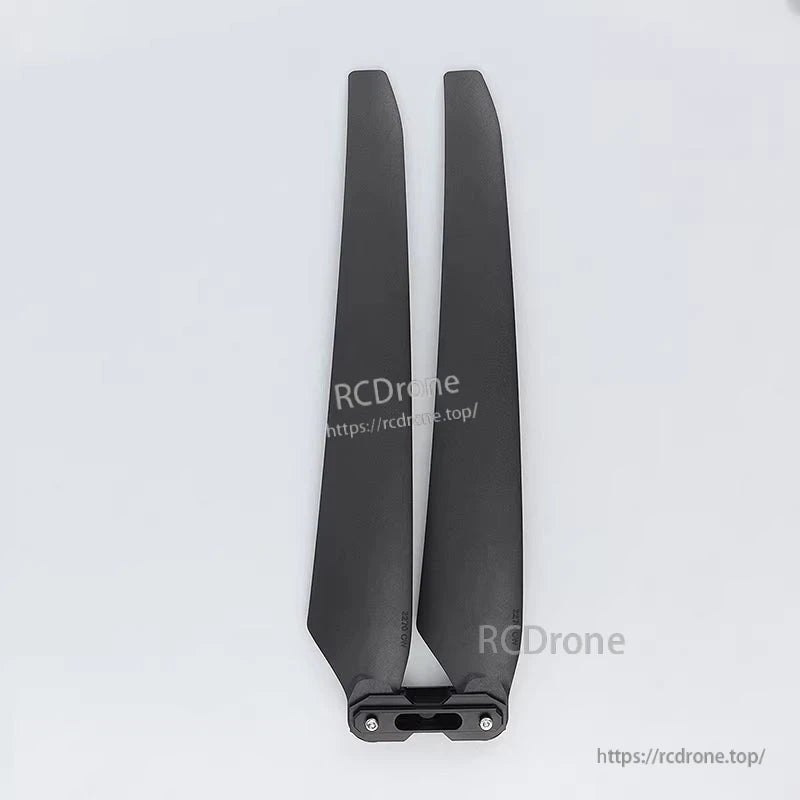 Hobbywing HF 2270 Propeller, Pair of Hobbywing HF 2270 black folding drone propeller blades with reinforced metal folding hub